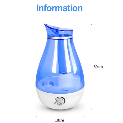 2.5L Large Capacity Ultrasonic Humidifier Home-Use