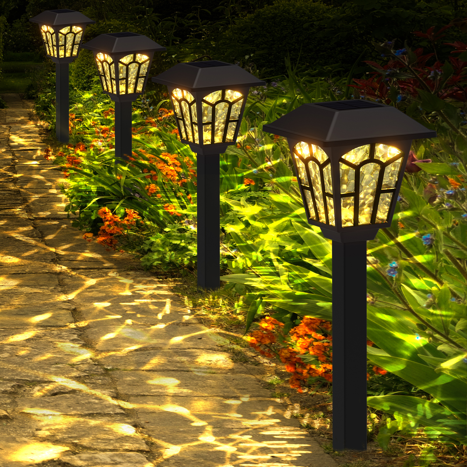 What is the market outlook for solar lights?