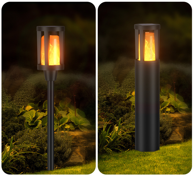 The effect of weather on the lighting time of solar garden lights