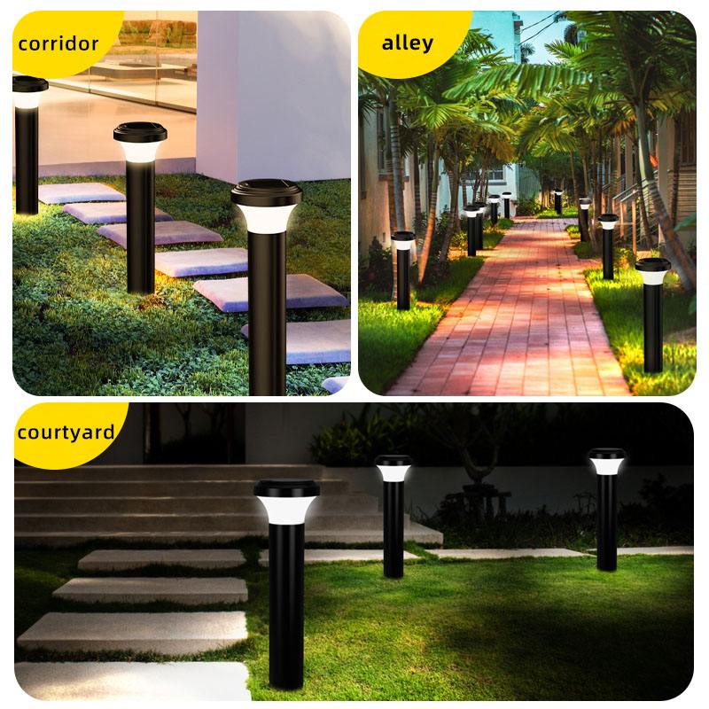 Bright Solar bollard Decor Lights