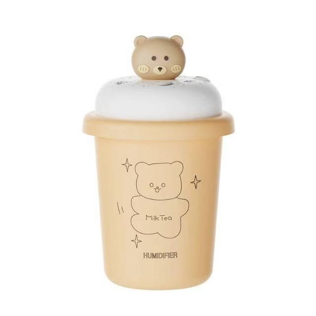 Milk Tea Cup USB Humidifier With Night Light