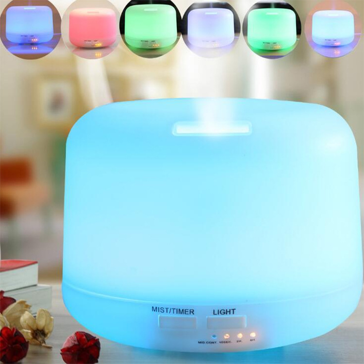 Mini 500m Ultrasonic Humidifier Aromatherapy Diffuser