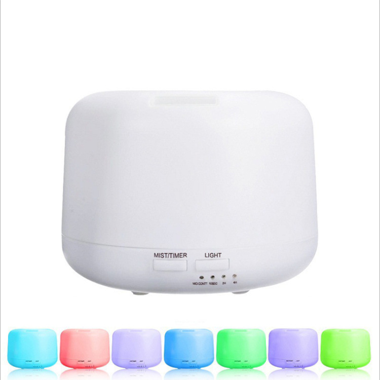 Mini 500ml Colorful Ultrasonic Humidifier