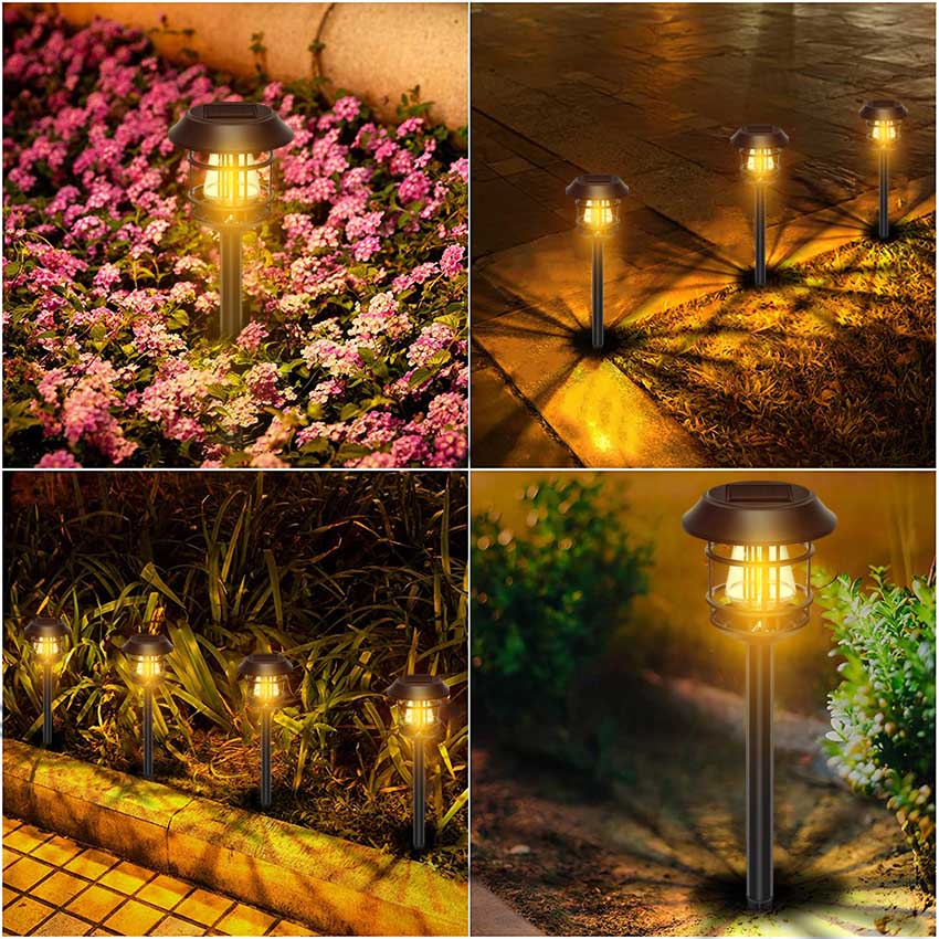 Outdoor Waterproof Solar Garden Lights For Yard