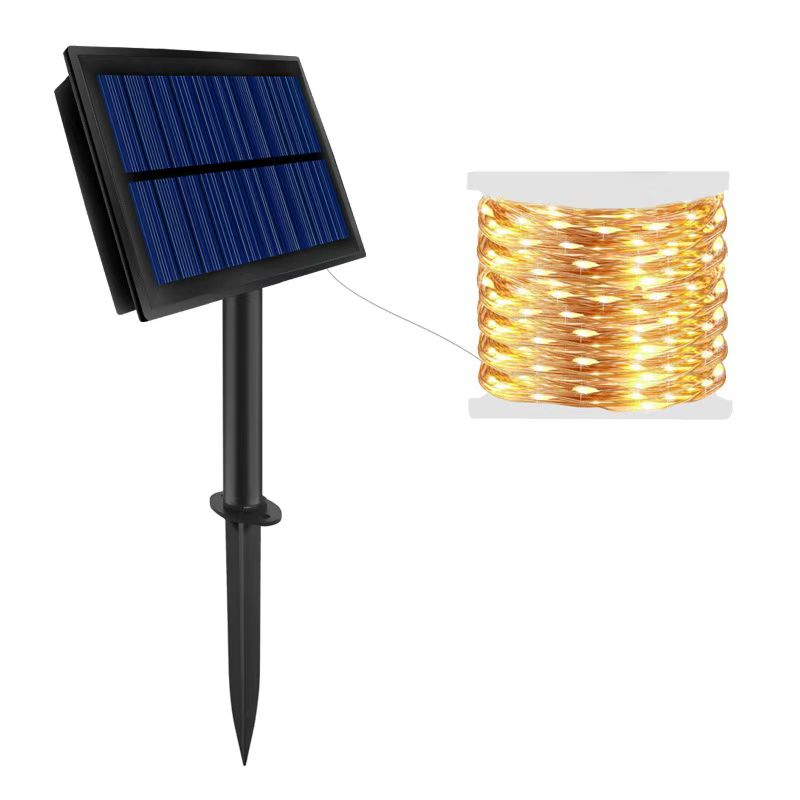 Solar Holiday Lights Outdoor Waterproof Garden Decoration