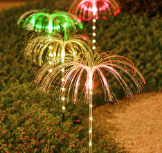 Solar Lamps For Garden Glowing Jellyfish