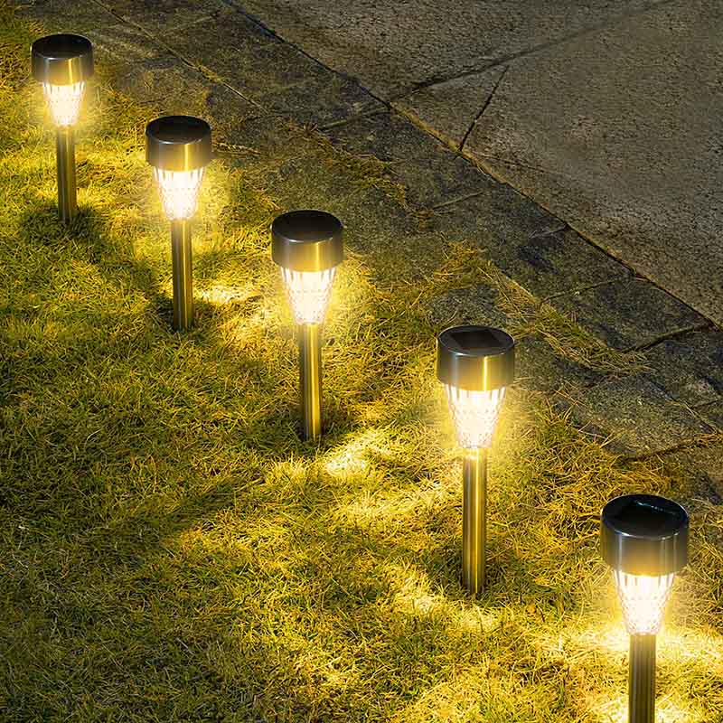 Solar Pathway Lights Outdoor Led Waterproof