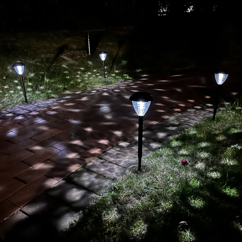 Solar Powered Outdoor Pathway Garden Lights