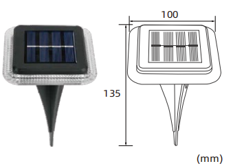 Solar With Light Solar Floor Lamp