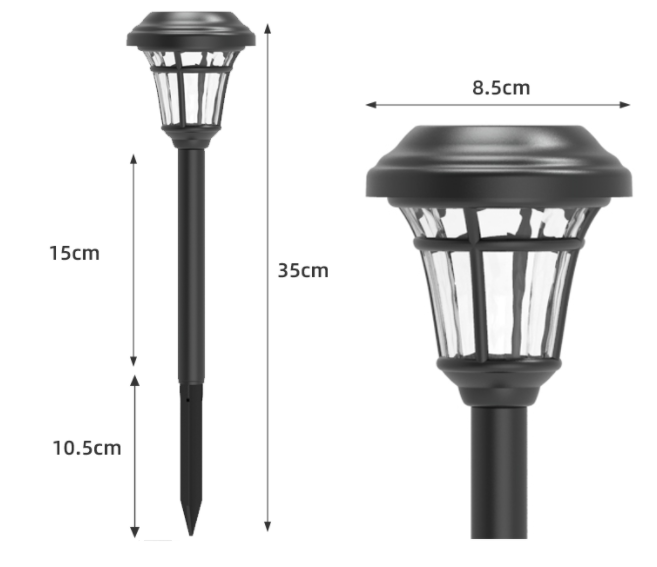 Waterproof Lawn Light Solar Garden Lights